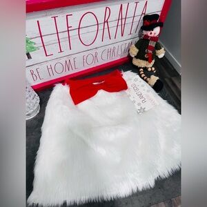 NEW w/Tags - Girls Light-up Holiday Skirt - Size XS